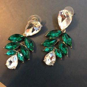 Emerald Fashion Earrings